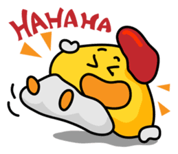 omelet baby sticker #252213