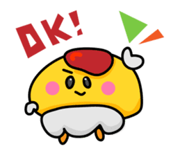 omelet baby sticker #252215
