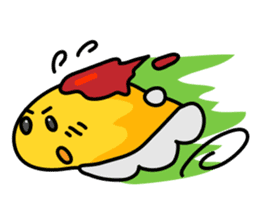 omelet baby sticker #252220