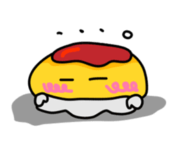 omelet baby sticker #252221