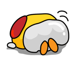 omelet baby sticker #252225