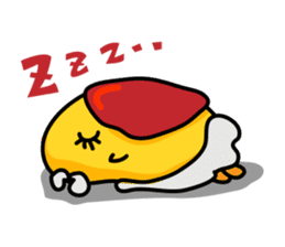 omelet baby sticker #252226