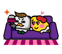 omelet baby sticker #252232