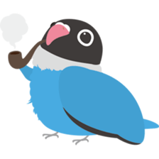 Drops Bird sticker #252237