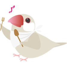 Drops Bird sticker #252238