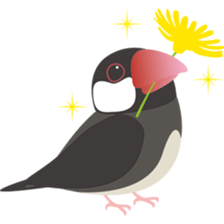 Drops Bird sticker #252250