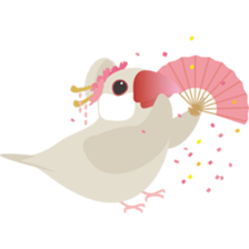 Drops Bird sticker #252253