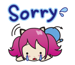 Cute little devils sticker #252393