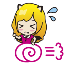 Cute little devils sticker #252404