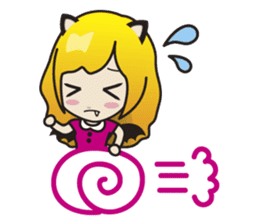 Cute little devils sticker #252404