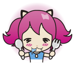 Cute little devils sticker #252413