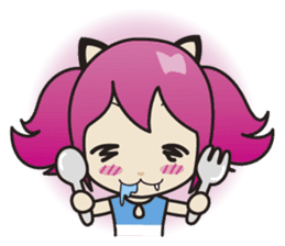 Cute little devils sticker #252413