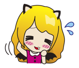 Cute little devils sticker #252426