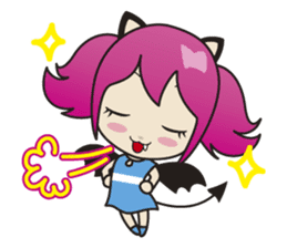 Cute little devils sticker #252427