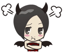 Cute little devils sticker #252430