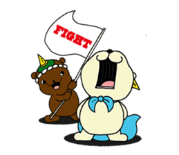 mirukuma-n sticker #252468