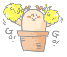 Mr.potted plant sticker #253609