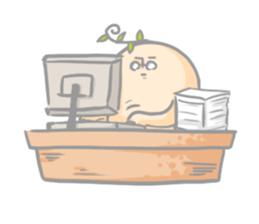 Mr.potted plant sticker #253620