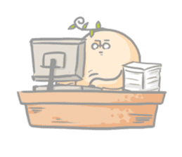 Mr.potted plant sticker #253620