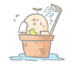 Mr.potted plant sticker #253628