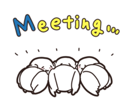 Three Major Birds(English ver.) sticker #253796