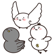 Three Major Birds(English ver.) sticker #253831