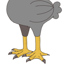 Three Major Birds(English ver.) sticker #253832