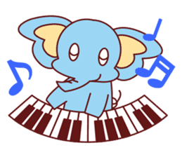 Bastien Piano Stamps sticker #254150