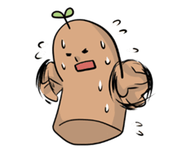 Military Girl with Haniwa-kun sticker #254191