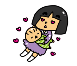 Purpurin family sticker #254324