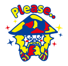 ITOKiN's stamp!! <English Ver.> sticker #254404