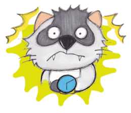 Brilliant days of cute three ferrets sticker #256168