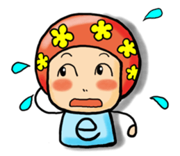 a.i.u.e.o.mushroom! sticker #256362