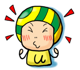 a.i.u.e.o.mushroom! sticker #256367