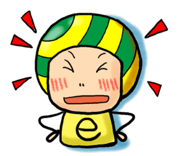 a.i.u.e.o.mushroom! sticker #256368