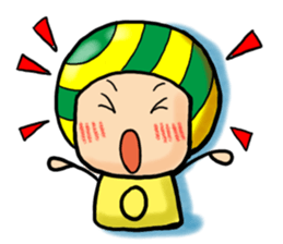 a.i.u.e.o.mushroom! sticker #256369