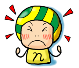 a.i.u.e.o.mushroom! sticker #256370