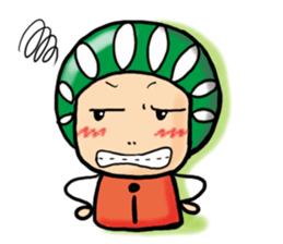 a.i.u.e.o.mushroom! sticker #256372