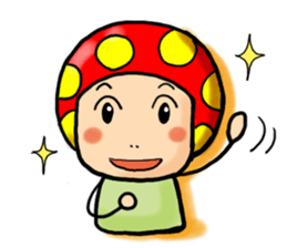 a.i.u.e.o.mushroom! sticker #256389