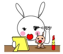 Life of the rabbit sticker #256479