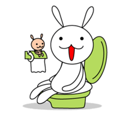 Life of the rabbit sticker #256485