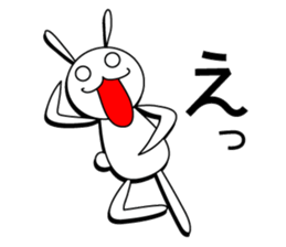 Life of the rabbit sticker #256487