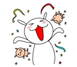 Life of the rabbit sticker #256490