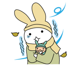 Life of the rabbit sticker #256492