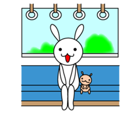 Life of the rabbit sticker #256496