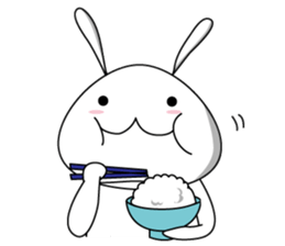 Life of the rabbit sticker #256497