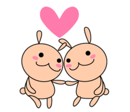 Life of the rabbit sticker #256501