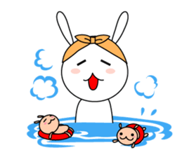 Life of the rabbit sticker #256504