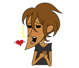 Chara man sticker #256742