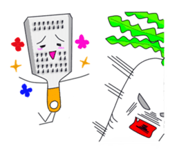 kitchen large reckless run sticker #256916